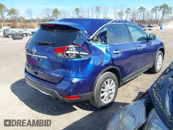 2017 Nissan Rogue SV with VIN 5N1AT2MV7HC872128, listed as a IAAI auction lot 41774393 with 67,187 mi miles. Bid and sale history available at carsss.com. Image 4.