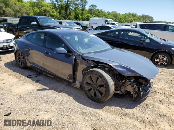 2021 Tesla Model S Long Range z VIN 5YJSA1E56MF456558, wystawiony jako Copart lot #51759745 z przebiegiem 39 537 mil mil oraz Szkoda całkowita • Salvage title. Historia ofert i sprzedaży dostępna na DreamBid. Obrazek 4.