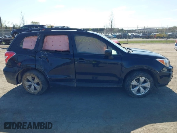 2016 Subaru Forester Premium with VIN JF2SJADC5GH542711, listed as a IAAI auction lot 42000818 with 55,179 mi miles and . Bid and sale history available at carsss.com. Image 13.