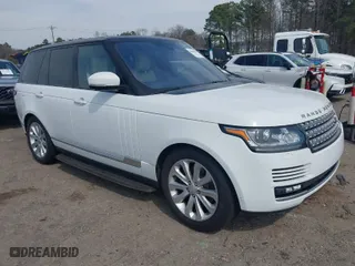 2016 Land Rover Range Rover Diesel HSE with VIN SALGS2KF2GA311125, listed as a IAAI auction lot 41800101 with 102,140 mi miles. Bid and sale history available at carsss.com. Image 1.