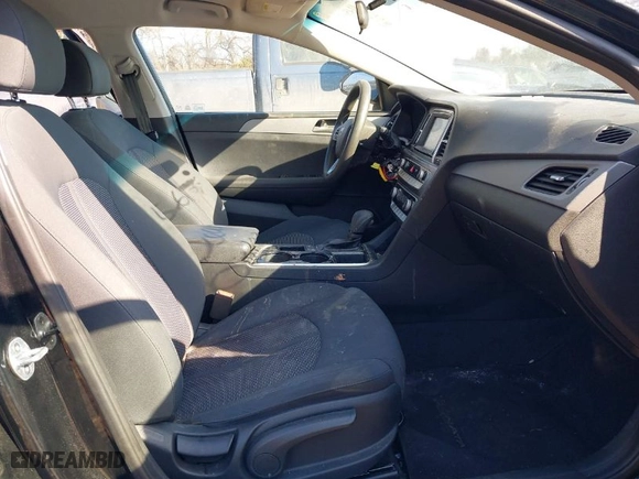 2019 Hyundai Sonata SE with VIN 5NPE24AF9KH755681, listed as a IAAI auction lot 41456521 with 128,345 mi miles. Bid and sale history available at carsss.com. Image 5.