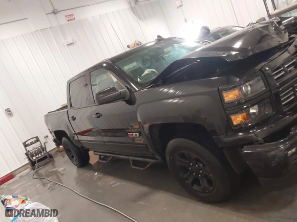 2015 Chevrolet Silverado 1500 LTZ with VIN 3GCUKSEJ9FG448699, listed as a IAAI auction lot 41372615 with 156,010 mi miles. Bid and sale history available at carsss.com. Image 13.