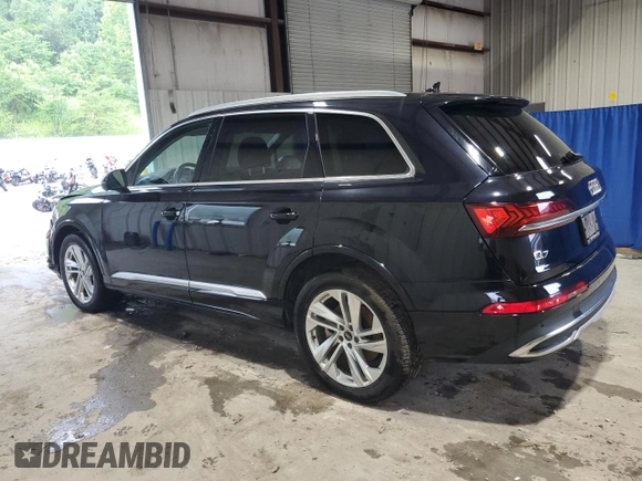 2021 Audi Q7 Premium Plus with VIN WA1LXAF79MD020579, listed as a Copart auction lot 62178985 with 52,613 mi miles and Clean title. Bid and sale history available at DreamBid. Image 2.
