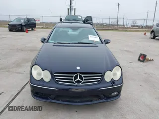 2005 Mercedes-Benz CLK 500 with VIN WDBTJ75J05F145370, listed as a IAAI auction lot 41531094 with 107,162 mi miles and . Bid and sale history available at DreamBid. Image 6.