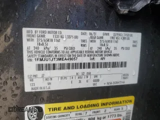 2021 Ford Expedition XLT with VIN 1FMJU1JT3MEA49057, listed as a Copart auction lot 44894675 with 73,236 mi miles and Salvage Title. Bid and sale history available at carsss.com. Image 15.