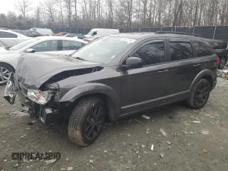 2019 Dodge Journey SE with VIN 3C4PDCBB5KT694449, listed as a Copart auction lot 44247545 with Not Provided miles and Salvage Title. Bid and sale history available at DreamBid. Image 1.