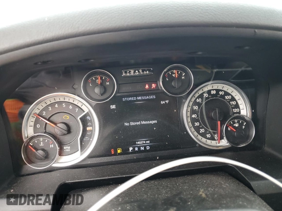 2016 Ram 1500 Lone Star with VIN 1C6RR6LT2GS269743, listed as a Copart auction lot 47008285 with 145,274 mi miles and Salvage Title. Bid and sale history available at carsss.com. Image 9.