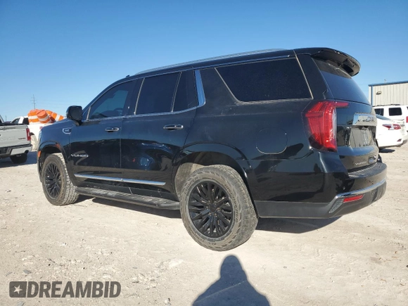 2022 GMC Yukon SLT with VIN 1GKS2BKT3NR250247, listed as a Copart auction lot 86438204 with 65,862 mi miles and Salvage Title. Bid and sale history available at carsss.com. Image 2.