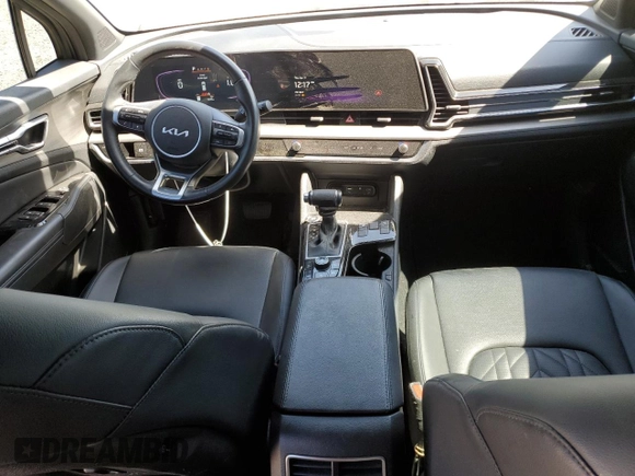 2024 Kia Sportage X-Line with VIN 5XYK6CDF2RG148245, listed as a Copart auction lot 53466625 with 19,205 mi miles and Salvage Title. Bid and sale history available at carsss.com. Image 8.