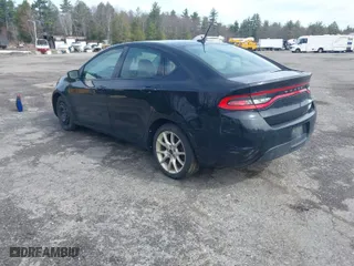 2013 Dodge Dart SXT with VIN 1C3CDFBA9DD195545, listed as a IAAI auction lot 41961484 with 197,604 mi miles. Bid and sale history available at carsss.com. Image 3.