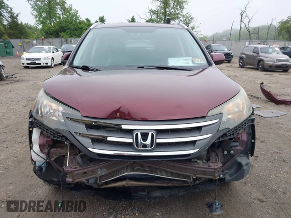 2013 Honda CR-V EX-L with VIN 5J6RM4H73DL067159, listed as a IAAI auction lot 42272185 with 98,802 mi miles and . Bid and sale history available at DreamBid. Image 12.