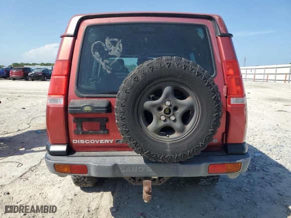 1999 Land Rover Discovery Series II with VIN SALTY1242XA208762, listed as a Copart auction lot 50724195 with 206,175 mi miles and Salvage Title. Bid and sale history available at carsss.com. Image 6.