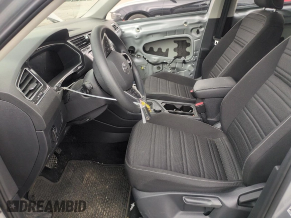 2023 Volkswagen Tiguan S with VIN 3VVFB7AXXPM103928, listed as a Copart auction lot 57119895 with 13,820 mi miles and Salvage title. Bid and sale history available at DreamBid. Image 7.