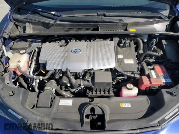 2017 Toyota Prius Two z VIN JTDKBRFU0H3055303, wystawiony jako Copart lot #56667295 z przebiegiem 106 515 mil mil oraz Szkoda całkowita • Salvage title. Historia ofert i sprzedaży dostępna na DreamBid. Obrazek 11.