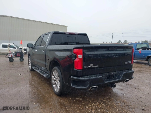 2019 Chevrolet Silverado 1500 High Country with VIN 3GCPWFED6KG259019, listed as a IAAI auction lot 41559291 with 86,425 mi miles. Bid and sale history available at carsss.com. Image 3.
