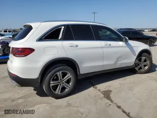 2020 Mercedes-Benz GLC with VIN WDC0G8DB3LF694264, listed as a Copart auction lot 48630775 with 100,629 mi miles and Salvage Title. Bid and sale history available at carsss.com. Image 3.