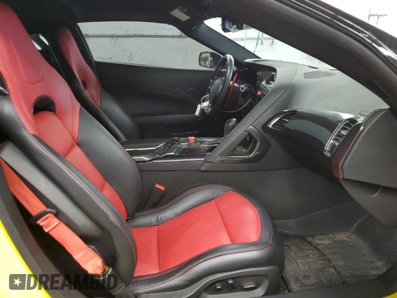 2019 Chevrolet Corvette Grand Sport 2LT with VIN 1G1YY2D76K5122682, listed as a Copart auction lot 46515735 with 7,538 mi miles and Salvage Title. Bid and sale history available at carsss.com. Image 10.