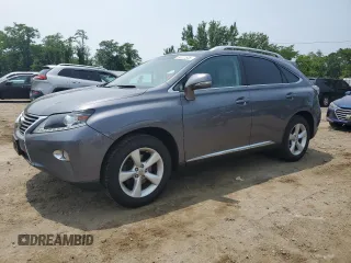 2013 Lexus RX 350 with VIN 2T2BK1BA2DC163707, listed as a Copart auction lot 60323605 with 90,393 mi miles and Salvage title. Bid and sale history available at DreamBid. Image 1.