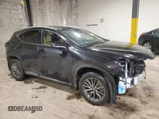 2025 Lexus NX with VIN 2T2GGCEZ5SC066356, listed as a Copart auction lot 47031765 with 3,235 mi miles and Salvage Title. Bid and sale history available at carsss.com. Image 4.