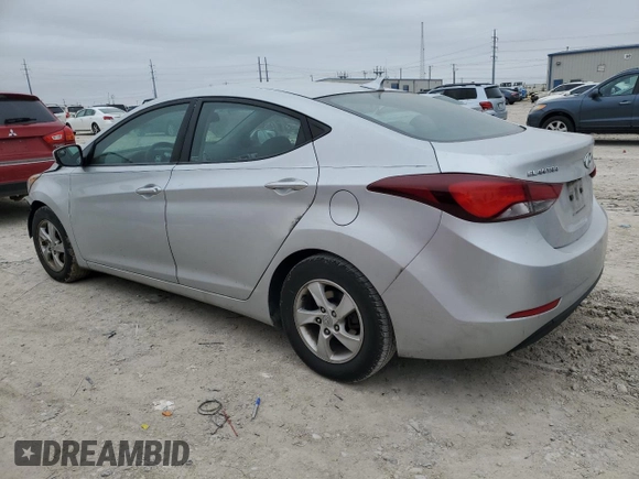 2015 Hyundai Elantra SE z VIN 5NPDH4AE5FH581650, wystawiony jako Copart lot #43811385 z przebiegiem 152 007 mil mil oraz Szkody całkowita. Historia ofert i sprzedaży dostępna na DreamBid. Obrazek 2.