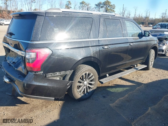 2021 Ford Expedition Max Limited with VIN 1FMJK1KT3MEA07590, listed as a IAAI auction lot 41267260 with 81,641 mi miles. Bid and sale history available at carsss.com. Image 4.