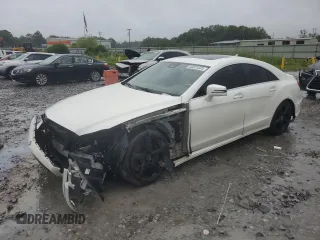 2012 Mercedes-Benz CLS 550 with VIN WDDLJ7DB1CA025721, listed as a Copart auction lot 58651035 with 234,442 mi miles and Salvage title. Bid and sale history available at DreamBid. Image 1.
