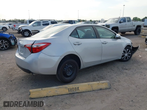 2016 Toyota Corolla L with VIN 5YFBURHE8GP367150, listed as a IAAI auction lot 42009702 with 86,270 mi miles and . Bid and sale history available at DreamBid. Image 4.
