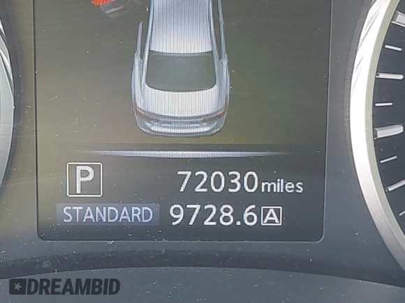 2019 Infiniti Q50 Luxe with VIN JN1EV7AP2KM518024, listed as a IAAI auction lot 42396562 with 72,030 mi miles and . Bid and sale history available at DreamBid. Image 16.