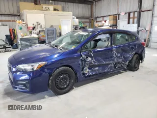 2018 Subaru Impreza with VIN 4S3GTAA63J1735243, listed as a Copart auction lot 73577254 with 109,182 mi miles and Salvage Title. Bid and sale history available at carsss.com. Image 1.