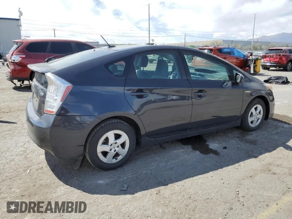 2010 Toyota Prius II with VIN JTDKN3DU6A0079345, listed as a Copart auction lot 53816475 with 236,514 mi miles and Salvage Title. Bid and sale history available at DreamBid. Image 3.