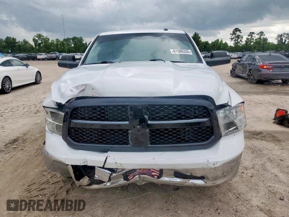 2022 Ram 1500 Tradesman with VIN 3C6RR6KT8NG187621, listed as a Copart auction lot 61386335 with 60,797 mi miles and Salvage title. Bid and sale history available at DreamBid. Image 5.