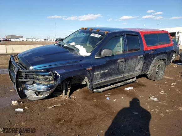 2003 Dodge Ram 1500 ST with VIN 1D7HU18DX3S225626, listed as a Copart auction lot 46526105 with 186,189 mi miles and Salvage Title. Bid and sale history available at carsss.com. Image 1.
