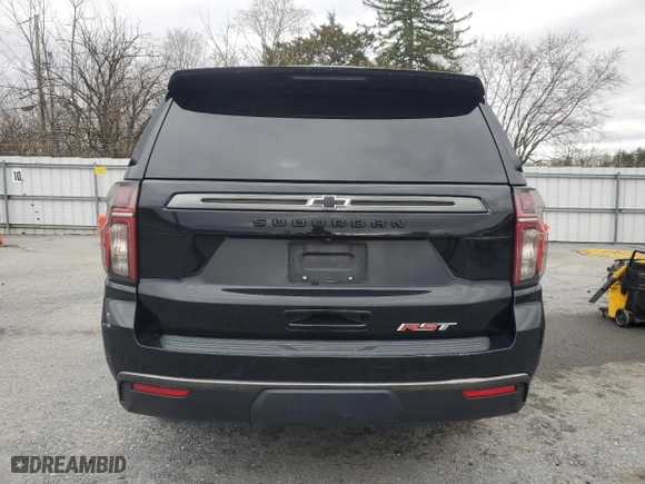 2022 Chevrolet Suburban RST with VIN 1GNSKEKD1NR120755, listed as a Copart auction lot 49420205 with 0 mi miles and Clean Title. Bid and sale history available at carsss.com. Image 6.