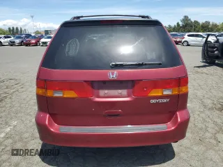 2004 Honda Odyssey EX-L with VIN 5FNRL18014B031578, listed as a Copart auction lot 56938795 with 241,085 mi miles and Salvage title. Bid and sale history available at DreamBid. Image 6.