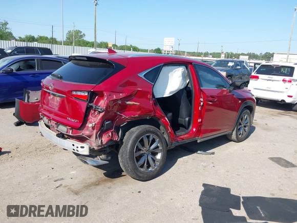 2016 Lexus NX 200t with VIN JTJYARBZ3G2025664, listed as a IAAI auction lot 41999577 with 162,532 mi miles and . Bid and sale history available at DreamBid. Image 4.