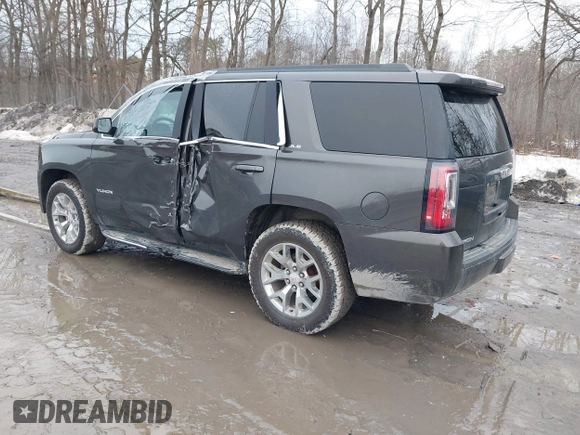 2019 GMC Yukon SLE with VIN 1GKS2AKC1KR385085, listed as a IAAI auction lot 41699370 with 83,889 mi miles. Bid and sale history available at carsss.com. Image 3.
