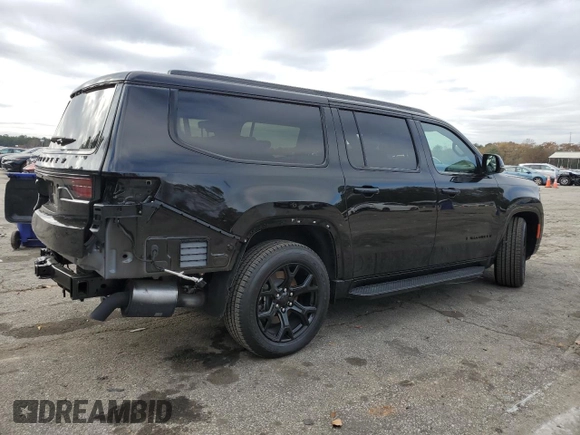 2024 Jeep Wagoneer Series II with VIN 1C4SJSBP7RS163001, listed as a Copart auction lot 83908564 with 1,095 mi miles and Salvage title. Bid and sale history available at DreamBid. Image 3.