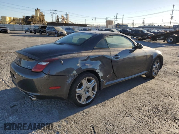 2007 Lexus SC 430 with VIN JTHFN45Y779014824, listed as a Copart auction lot 85856414 with 232,247 mi miles and Clean Title. Bid and sale history available at DreamBid. Image 3.