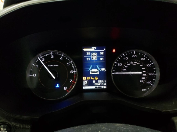 2018 Subaru Crosstrek Limited with VIN JF2GTAMC1JH264588, listed as a Copart auction lot 45865925 with 69,411 mi miles and Salvage Title. Bid and sale history available at carsss.com. Image 9.