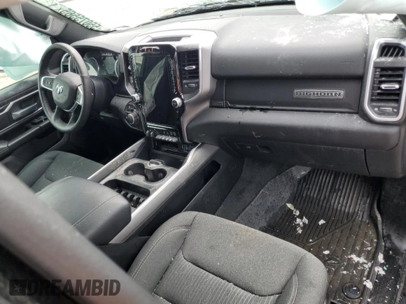 2023 Ram 1500 Big Horn with VIN 1C6SRFFT0PN651992, listed as a Copart auction lot 55075565 with 26,821 mi miles and Non repairable. Bid and sale history available at DreamBid. Image 8.