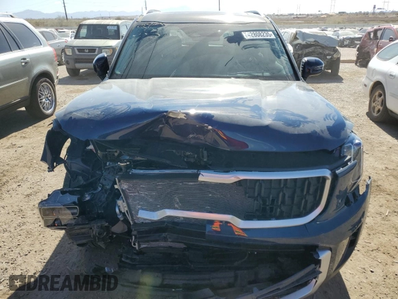2024 Kia Telluride EX with VIN 5XYP34GC3RG561846, listed as a Copart auction lot 42808235 with 1,334 mi miles and Salvage Title. Bid and sale history available at DreamBid. Image 5.