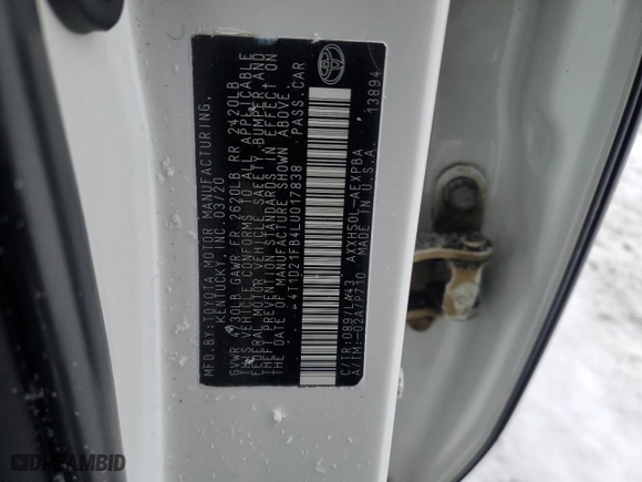 2020 Toyota Avalon Hybrid Limited with VIN 4T1D21FB4LU017838, listed as a Copart auction lot 42004405 with 98,319 mi miles and Salvage Title. Bid and sale history available at carsss.com. Image 14.
