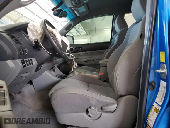 2010 Toyota Tacoma with VIN 5TELU4ENXAZ693805, listed as a Copart auction lot 63012925 with 184,619 mi miles and Salvage title. Bid and sale history available at DreamBid. Image 7.