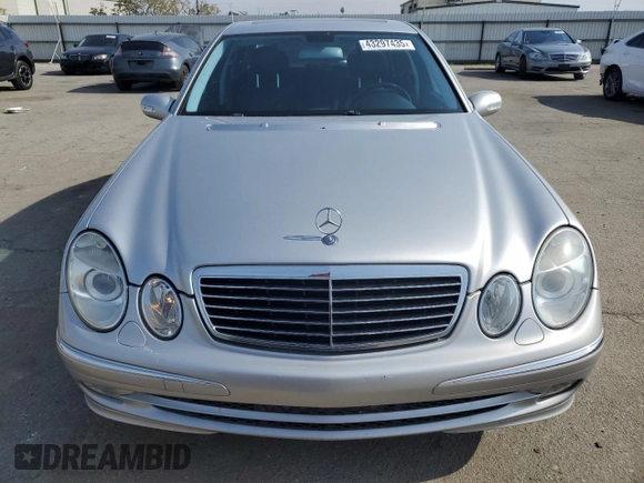 2005 Mercedes-Benz E 5.0L with VIN WDBUF70J55A617413, listed as a Copart auction lot 43297435 with 103,271 mi miles and Clean Title. Bid and sale history available at carsss.com. Image 5.