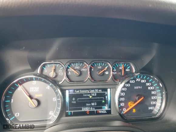 2020 Chevrolet Suburban Premier with VIN 1GNSCJKCXLR208102, listed as a Copart auction lot 86571624 with 246,214 mi miles and Non Repairable. Bid and sale history available at carsss.com. Image 9.