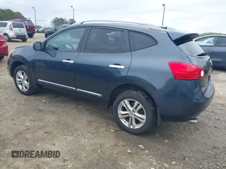 2013 Nissan Rogue S with VIN JN8AS5MVXDW650222, listed as a IAAI auction lot 41864829 with 174,672 mi miles and . Bid and sale history available at DreamBid. Image 3.