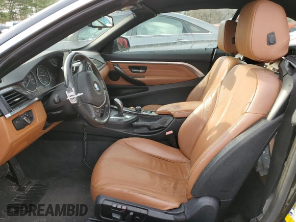 2014 BMW 4 Series 428i xDrive with VIN WBA3T1C55EPS98252, listed as a Copart auction lot 83150394 with 107,036 mi miles and Clean Title. Bid and sale history available at carsss.com. Image 7.