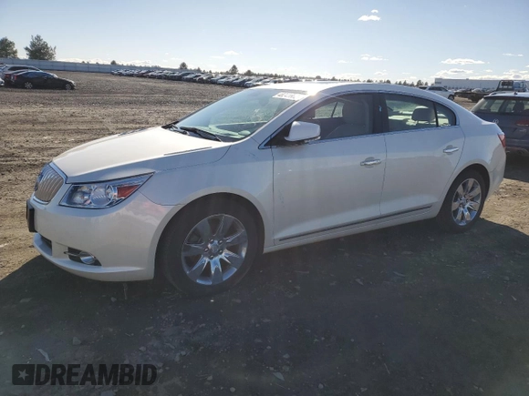 2012 Buick LaCrosse Premium 2 with VIN 1G4GF5E31CF175559, listed as a Copart auction lot 48241805 with 65,510 mi miles and Salvage Title. Bid and sale history available at carsss.com. Image 1.
