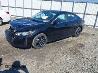 2024 Nissan Sentra SR with VIN 3N1AB8DV2RY364302, listed as a IAAI auction lot 41649634 with 15,238 mi miles. Bid and sale history available at carsss.com. Image 2.