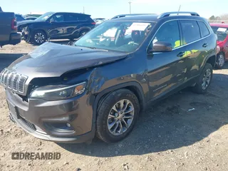 2019 Jeep Cherokee Latitude Plus with VIN 1C4PJMLB3KD424994, listed as a IAAI auction lot 41506691 with 87,912 mi miles and . Bid and sale history available at DreamBid. Image 17.